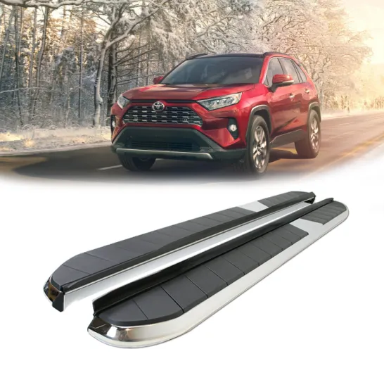 Universal Black Steel Running Board for Toyota Rav4