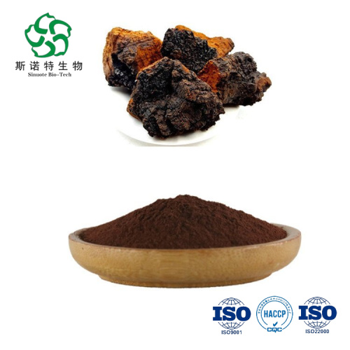 Animal Husbandry Materials High purity Polysaccharide 50% Chaga Mushroom Extract Powder Manufactory