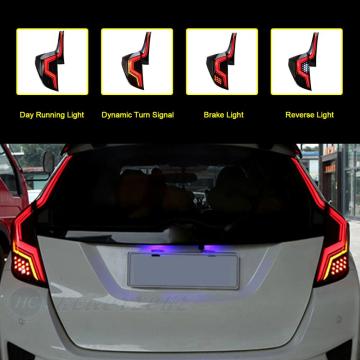 Lanternas traseiras de Hcmotionz para Honda Fit/Jazz 2014-2018