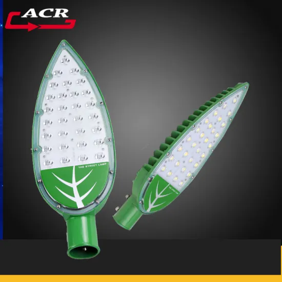 led professional lighting green leave shape 30watt solar lights