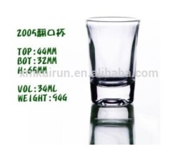 1oz Glass Tumbler Clear Drinking Tumbler Food Grade Material