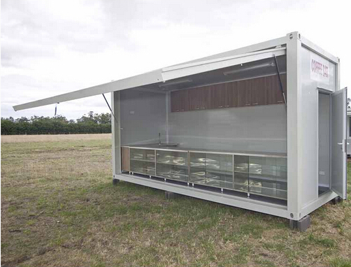 Fast Building Mobile Prefab Container Store