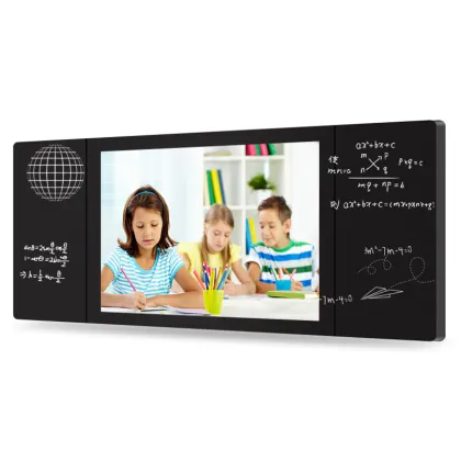 TV blackboard chalk writing blackboard