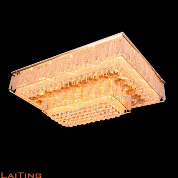 LED ceiling light square crystal ceiling lights modern & ul ceiling lighting fixture