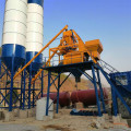 Stationary type HZS60 concrete batching plant