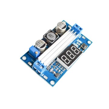 CL402 Adjustable Boost Converter Module with Voltmeter, 3~35V Input to 3.5~35V Output