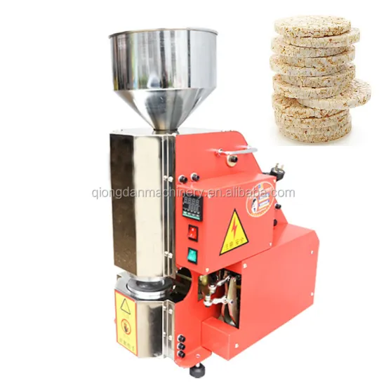 Maize Puffing Machine: Automatic Puffed Rice Cakes and Crispy Corn Snacks Maker