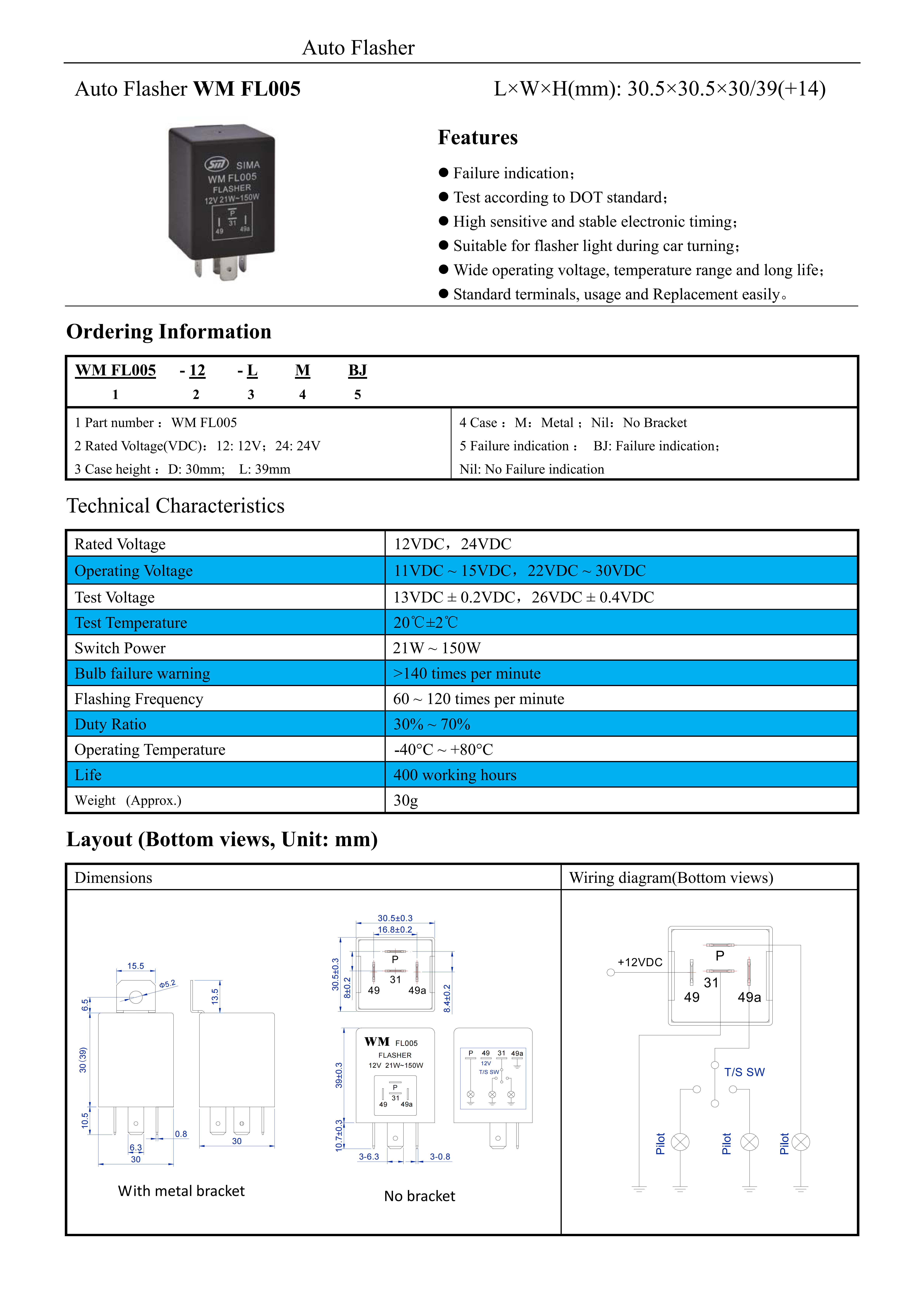 Auto Flash Relay FL005_01