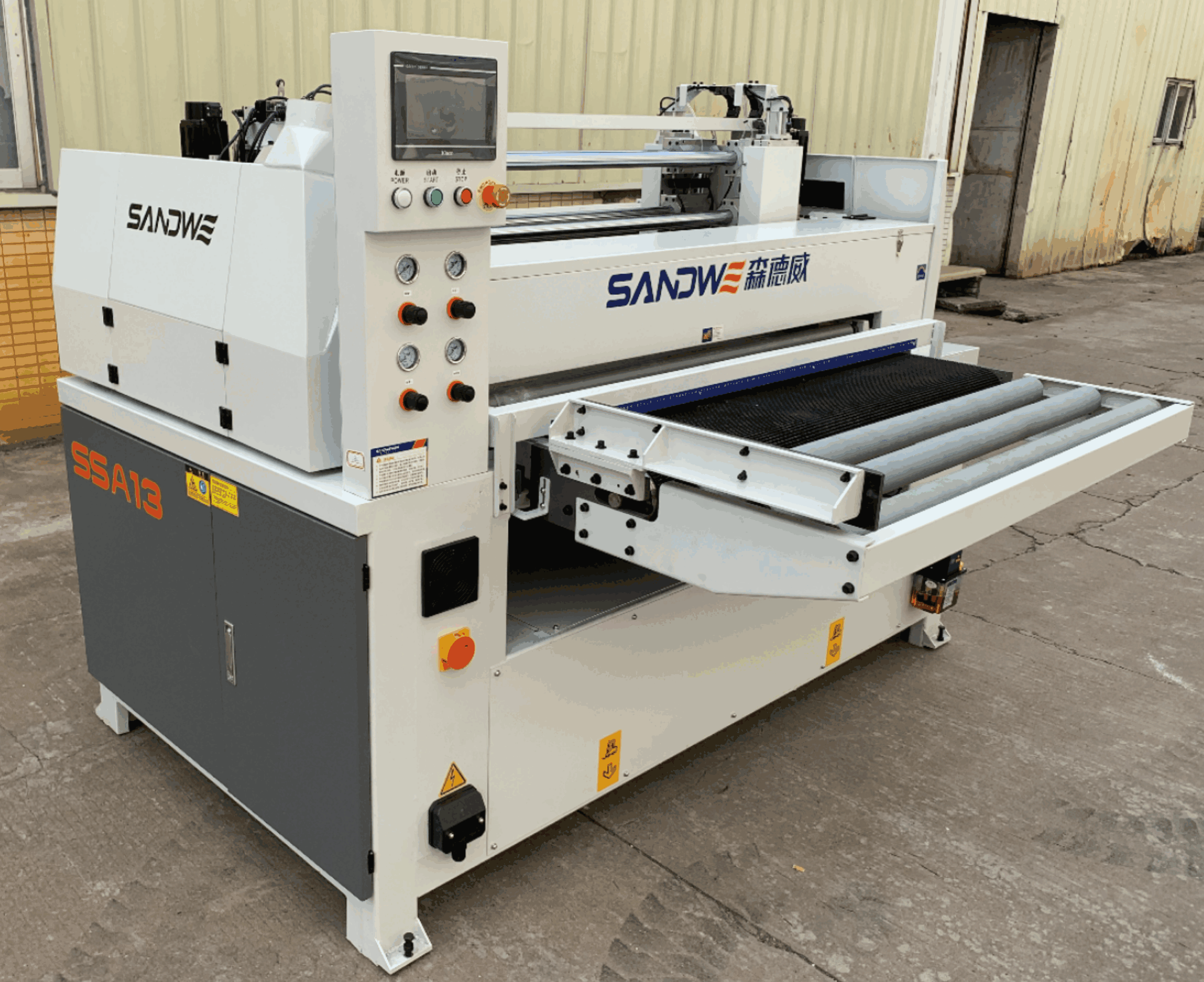Automatic Brush Side Sander