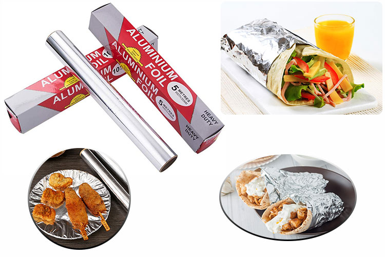 Aluminum Foils Food Paper