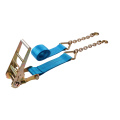 Truck Accessory Ratchet Strap na may Chain End