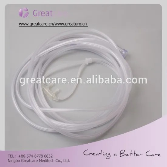 Nasal oxygen Cannula with soft tip