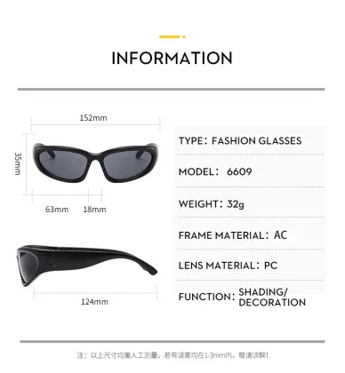 Cycling Punk Sports Glasses for Women