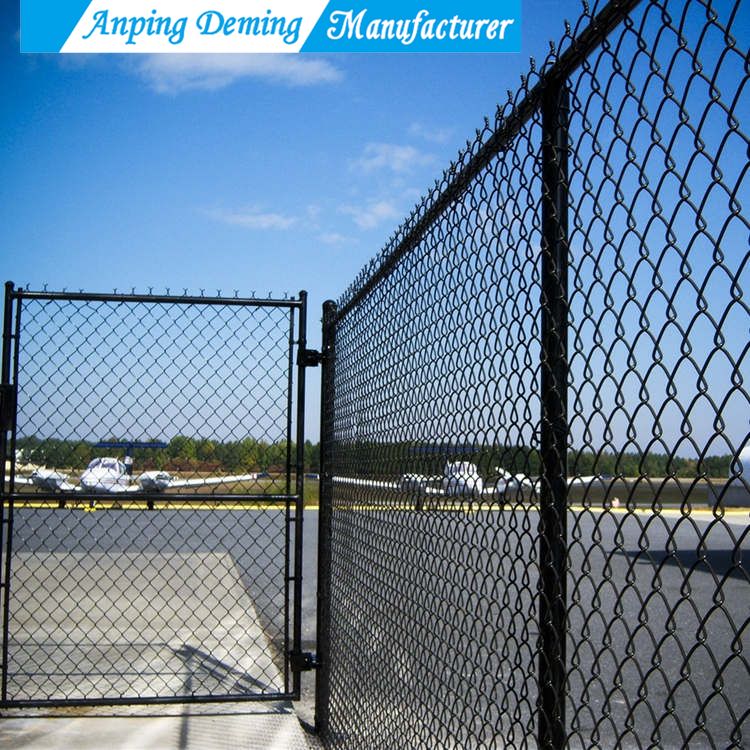 Hot Dip Galvanized Used Chain Link Fence