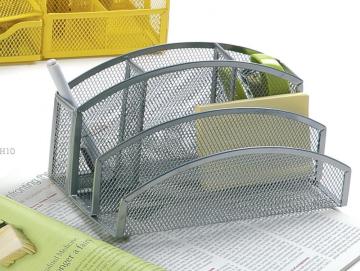 Metal Mesh Office Desk Organizer