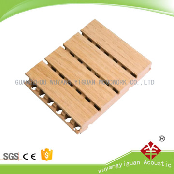 high qualitity Grooved Wooden Acoustic Panel for music hall use