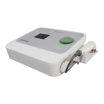 Portable ultrasonic physiotherapy device for pain relief