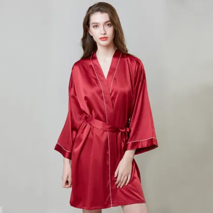 Wholesale Silky Satin Pajamas and Robes for Women