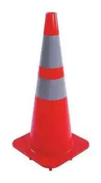 Reflective traffic cone