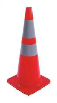 Reflective traffic cone