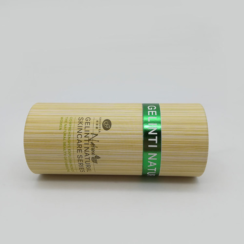 Cylinder Skincare Packaging Paper Tube Box