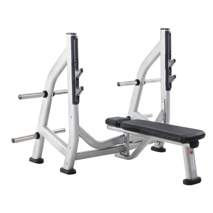 Press Barbell Rack Chest Shoulders Strength Training Machine