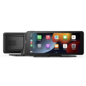 QSF 9 Inch CarPlay Touch Screen Bluetooth Stereo Android Auto Car Radio with Wifi and Rear Camera DVD Audio System