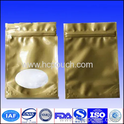 250g Zip Lock Aluminum Foil Tea Bag 