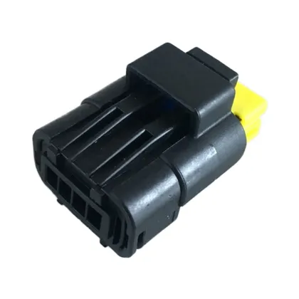SICMA 1.5 Series 4-Way Female Waterproof Black Auto Connector