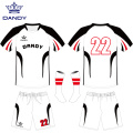 Custom white sublimation soccer jerseys