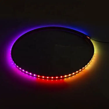 Universal 24V Truck RGB Grille Neon Warning Light LED Light Bar