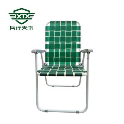Dark green, weaving chair