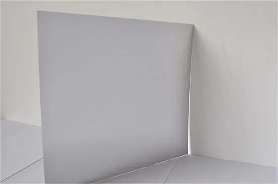 Matte aluminum finish for lighting