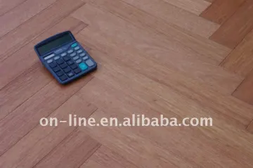 doussie fishbone floor