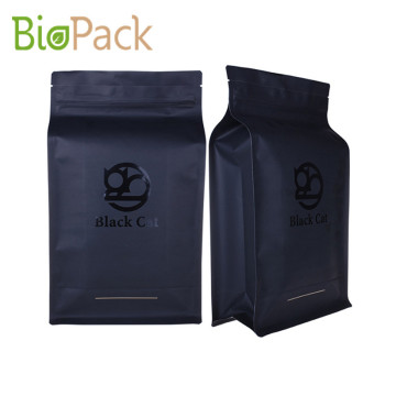 Flat Bottom Tea Bag with Zipper