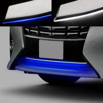 OEM LED Bumper Grille Trim for Alphard Vellfire 30 (2015+)