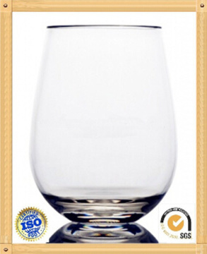unbreakable plastic crystal clear stemless drinking glass