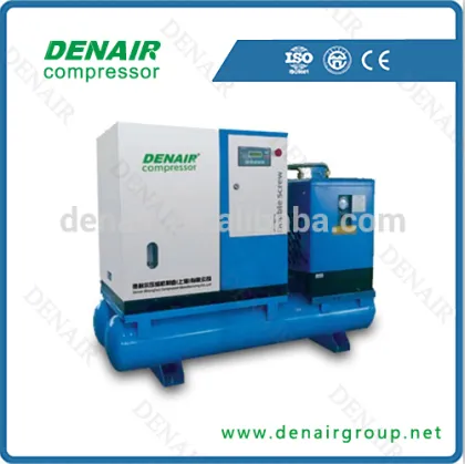 Screw Air Compressor 300l air tank together