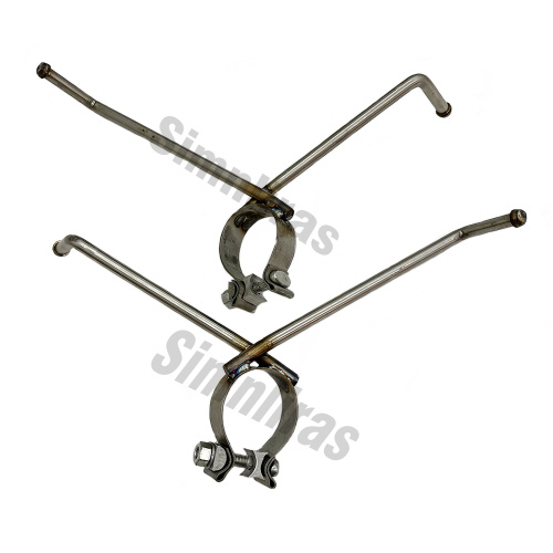 Polished Bstainless Achs Back Auspuffrohr mit Spitzen für Subaru WRX & STI 15-21