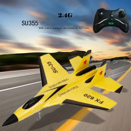 New SU-35 RC Remote Control Airplane Remote Control Fighter Hobby Plane Glider Airplane EPP Foam Toys