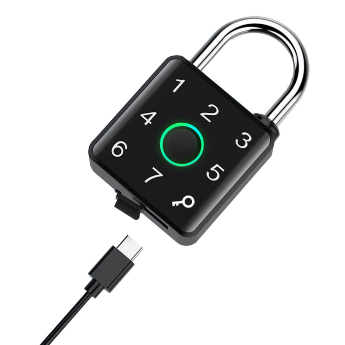 Tuya Ble Ble Finger -Отпечатки Комбинированные багажные блокировки