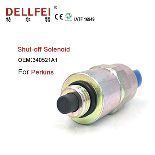 Solenoide de parada de 12V 340521A1 para Perkins