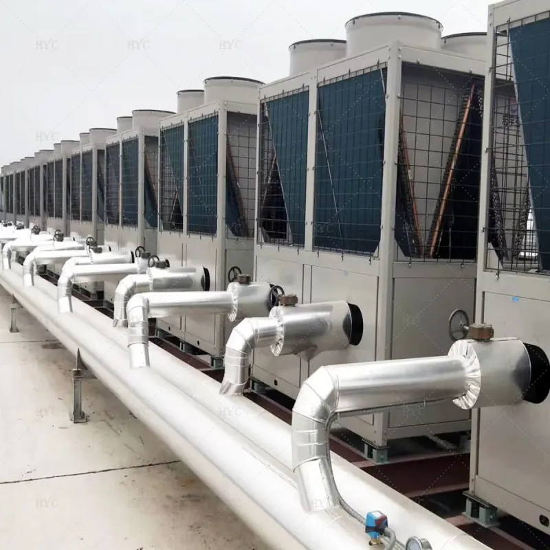 Evi Air Source Chiller Heat Pump with Gas Heat Recovery