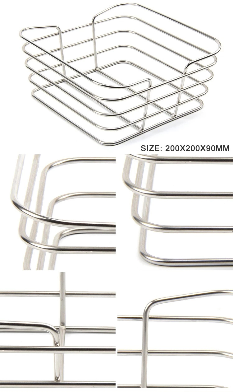 Oval Wire Basket Stainless Steel Bread Basket