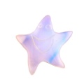 Opalite 30mm Smiling Starfish Pendant & Ornament for Home Decoration Handmade Craved Stone Solar