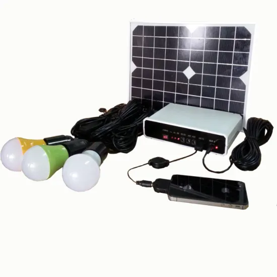 Portable lighting kits with solar