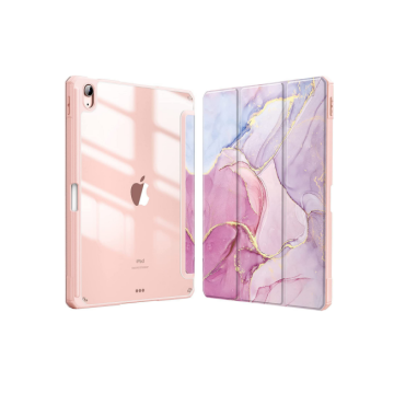 เคสแท็บเล็ตอะคริลิคแบบโปร่งใส PU หรูหราสำหรับ iPad 10th Generation 2022 10.9