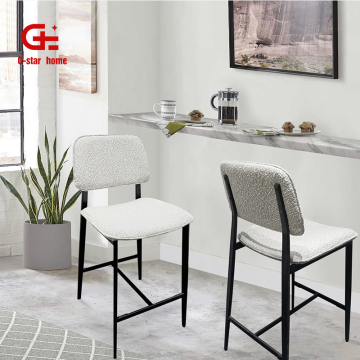 Modern Custom Logo High Back Wholesale Counter Bar Chair Furniture