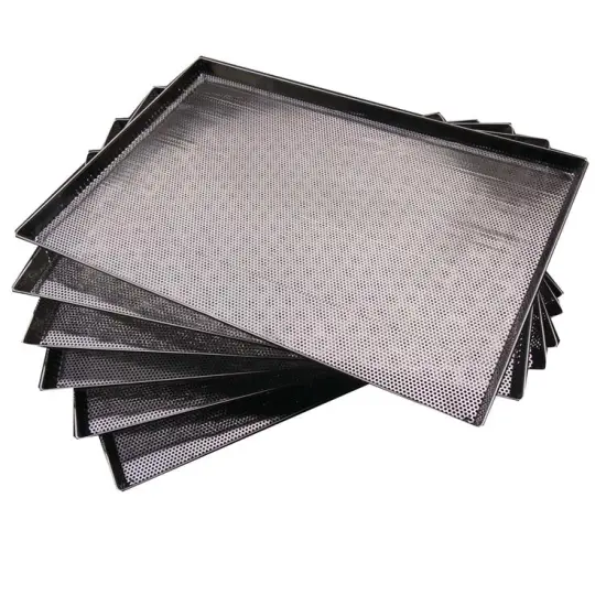 60*40cm stainless steel perforated trays for drying fruit