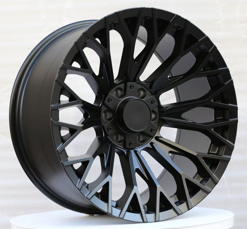 Matte Black Full Painted 20-inch Wheels